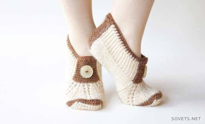 Chinelos bordados