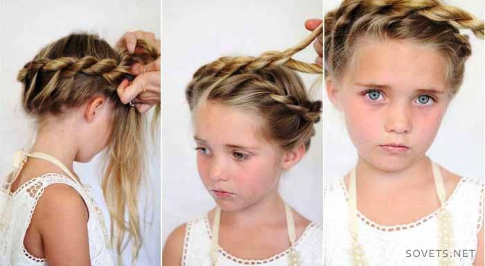 Penteado para meninas para todos os dias