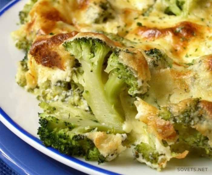 tortilla con brócoli y harina