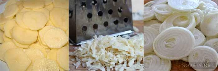 Patate fritte con carne: ricetta con foto passaggio 2