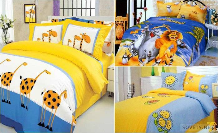 Bộ đồ giường đôi cho bé