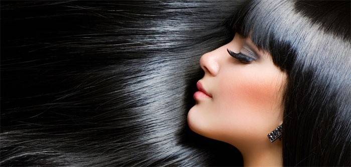 Bei capelli dopo aver applicato il prodotto