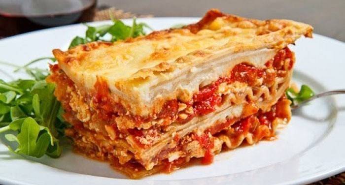 Lasagne émincée