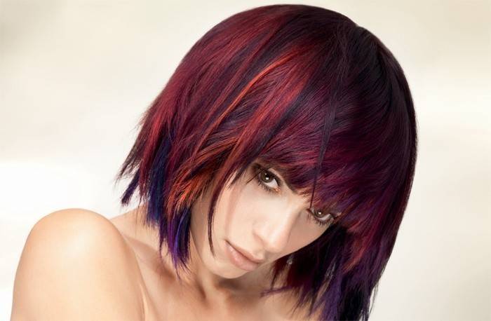 สีหลายสี
