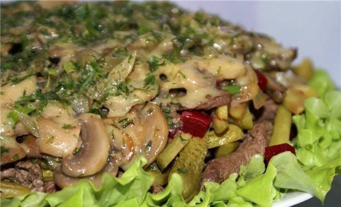 Option aux champignons