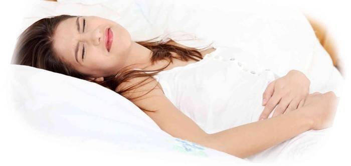 Dolor abdominal en una niña.