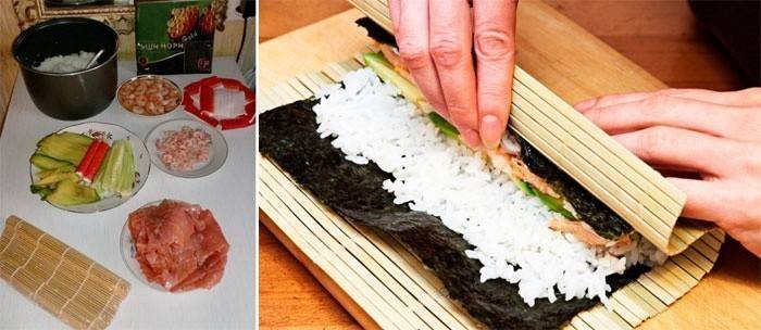 Ingredientes de Delicadeza Oriental - Sushi