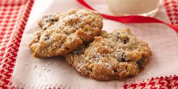 Biscuits à l'avoine frais