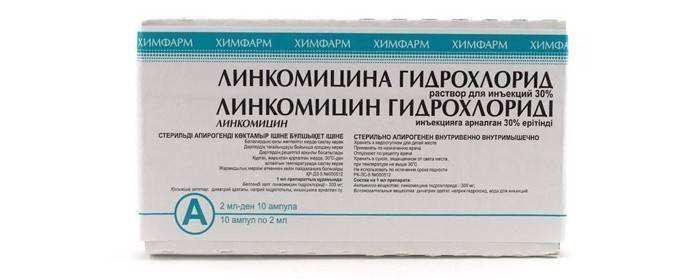 Ενέσιμο Υδροχλωρική Λινκομυκίνη