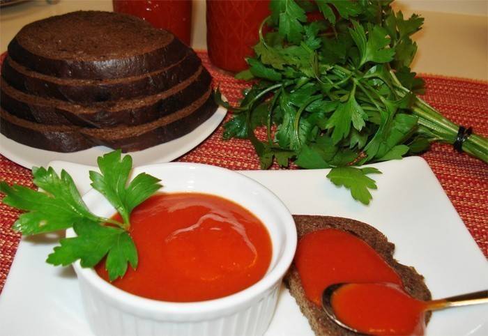 Salsa de tomate casera