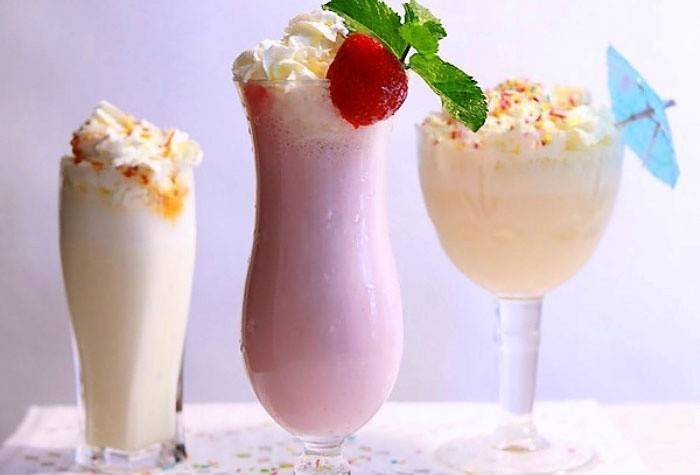 Recette de boisson à la fraise et à la crème