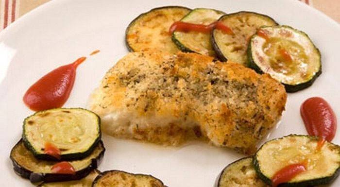 Fisk med grøntsager
