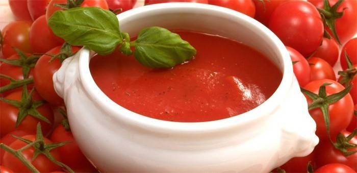 Salsa de tomate casera