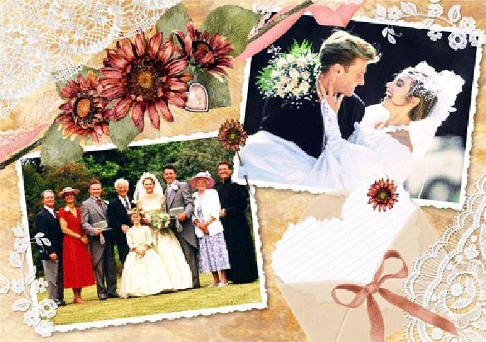 Scrapbooking photo album