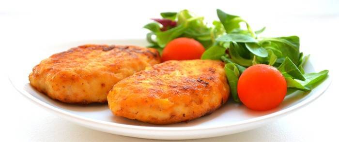 البخار الجزرة cutlets