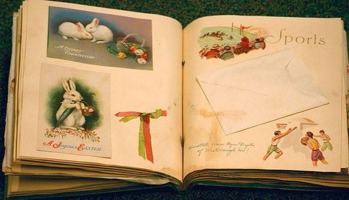 Scrapbooking diary