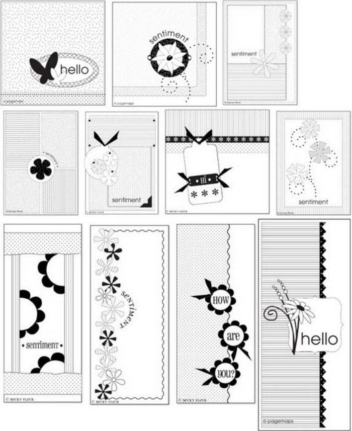 Scrapbooking Sketches