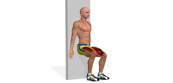 Wie mache ich die Hocker-Übung?
