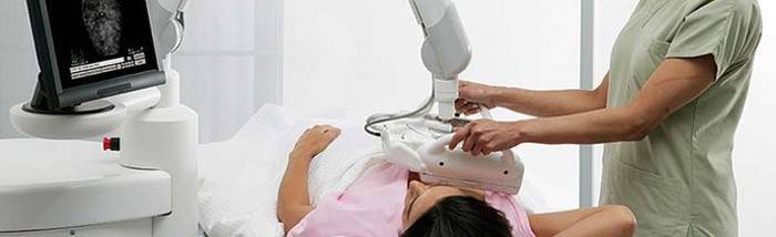 Diagnostic des glandes mammaires pour les kystes