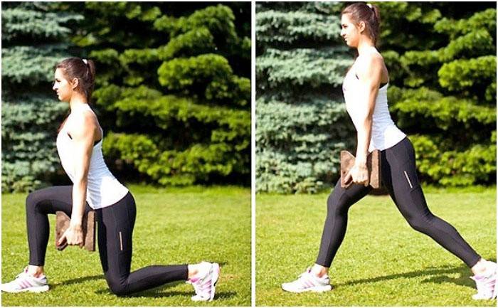Squat Lunge Egzersizleri