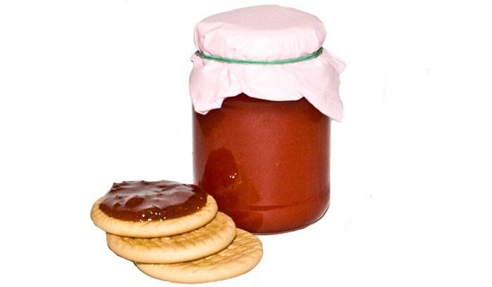 Sütőtök és Viburnum Jam