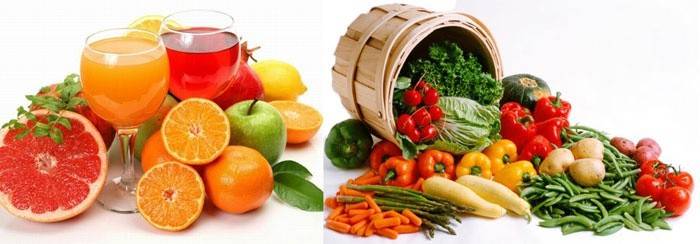 Fructe și legume pentru arderea grăsimilor