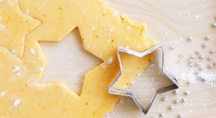 Star shaped cookie cutter