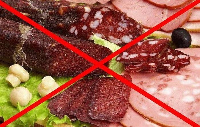 Hepatita: alimente interzise