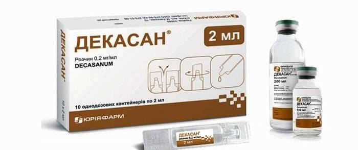 Dekasan pour le traitement externe