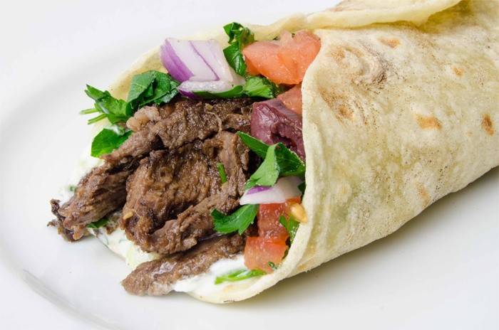 Shawarma con cordero