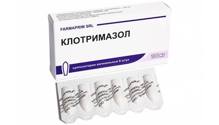 Žvakutės klotrimazolas