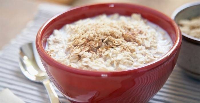 Oatmeal αδυνάτισμα χυλό
