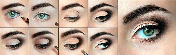 Yeux fumés pendant la journée