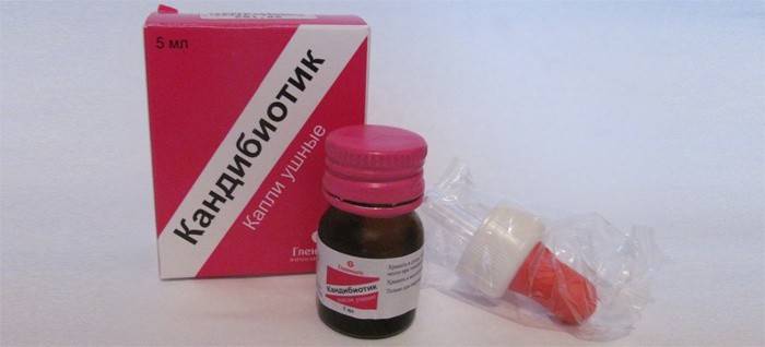 Candibiotic para o tratamento do fungo de orelha