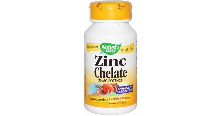 Vitaminai su cinku vyrams
