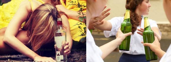 Wpływ alkoholu na nastoletnie ciało