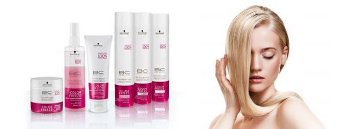 Bonacure Color Αποθήκευση Ασημί Σαμπουάν