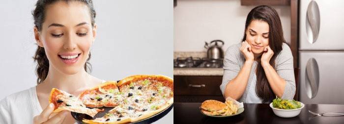 Não apenas alimentos altamente calóricos ajudarão você a ganhar peso