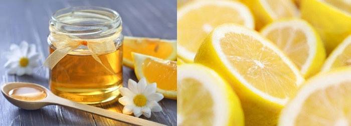 Honey mask na may lemon