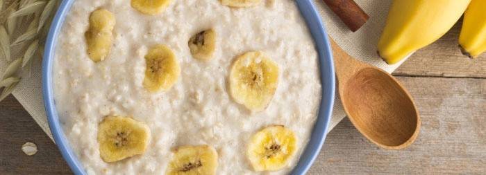 Nutrição adequada: farinha de aveia pela manhã