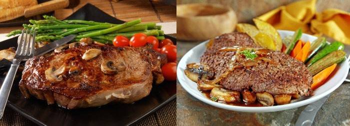Mantar soslu et