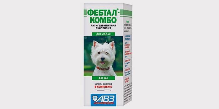 Антхелминтик за псе - Фебтал