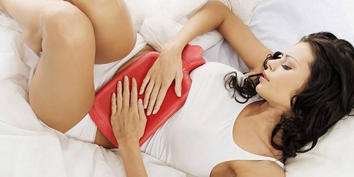 La nena té una menstruació amb un embaràs ectòpic