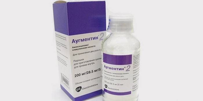 Augmentin para o tratamento de estomatite bacteriana em crianças