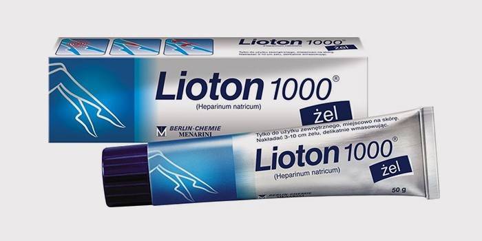 Γέλη Lyoton από μώλωπες
