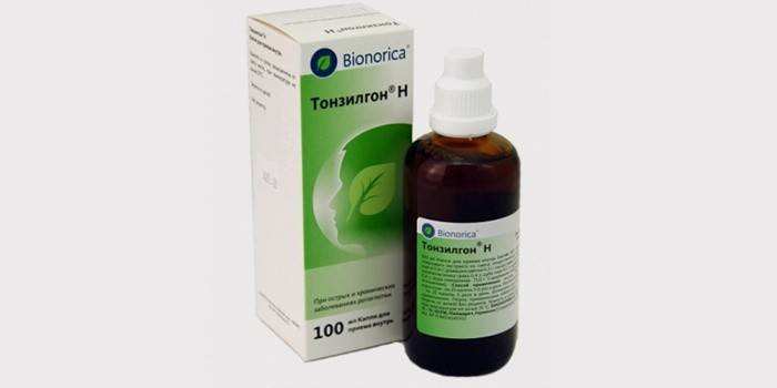 Rimedio omeopatico Tonsilgon