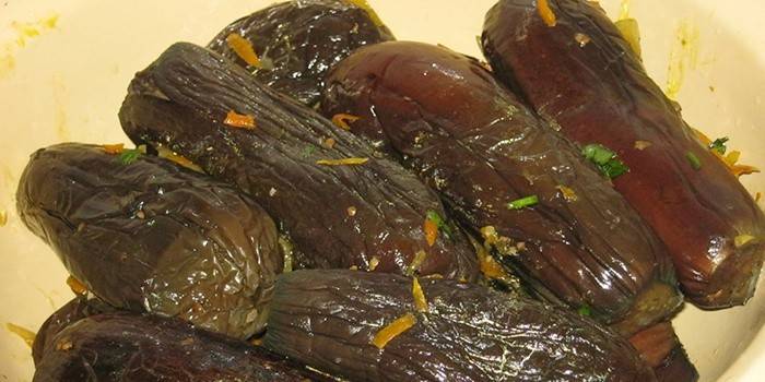 Marinēts baklažāns ziemai