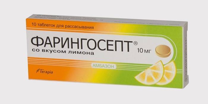 Pharyngosept nielutulehduksen hoitoon