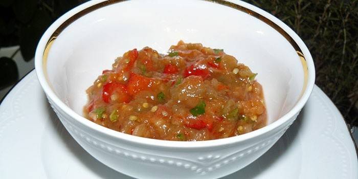 Caviar d'aubergines braisées