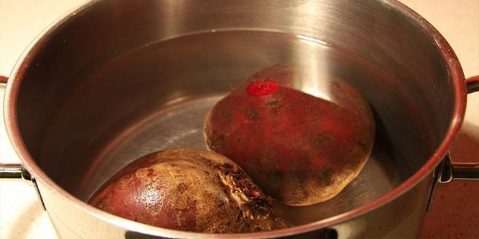 Tilberedning av rødbeter fra koking